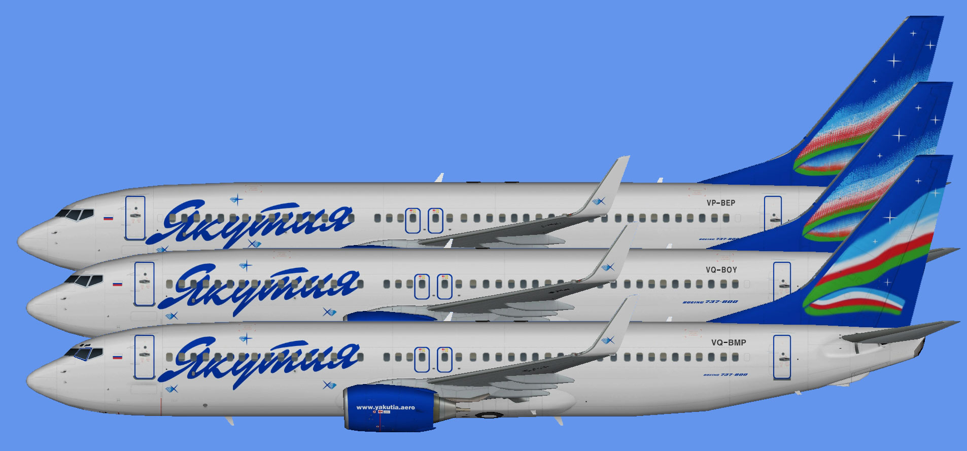Yakutia Boeing 737-800